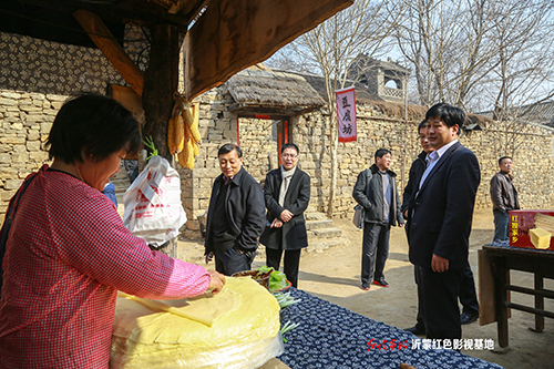 全国红办领导视察沂南县沂蒙红色影视基地