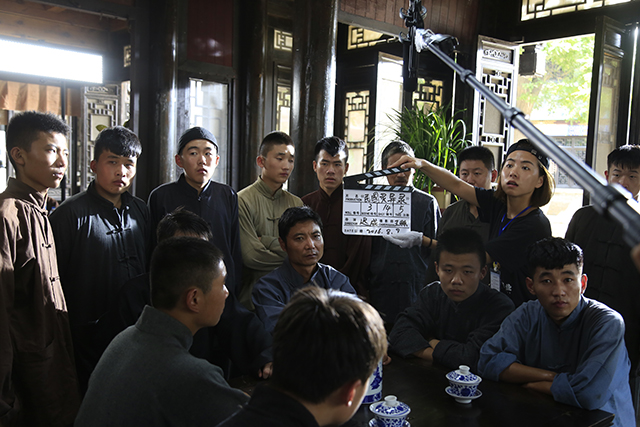 电影《民国灵异录》在沂蒙红色影视基地拍摄